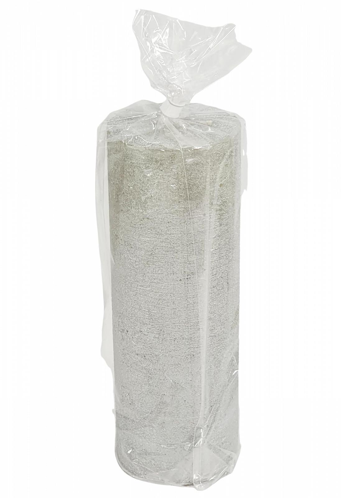 Свічки Gala Rustik Pillar Срібний набір з 4 19 x 6.8 см, фото №4