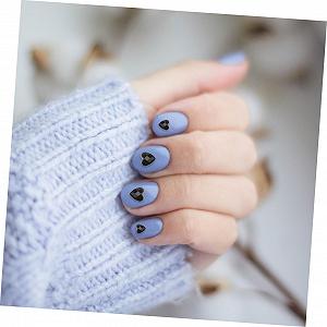 Украшения для ногтей Сердце, 3 шт. synthetic.ua - Фото 1