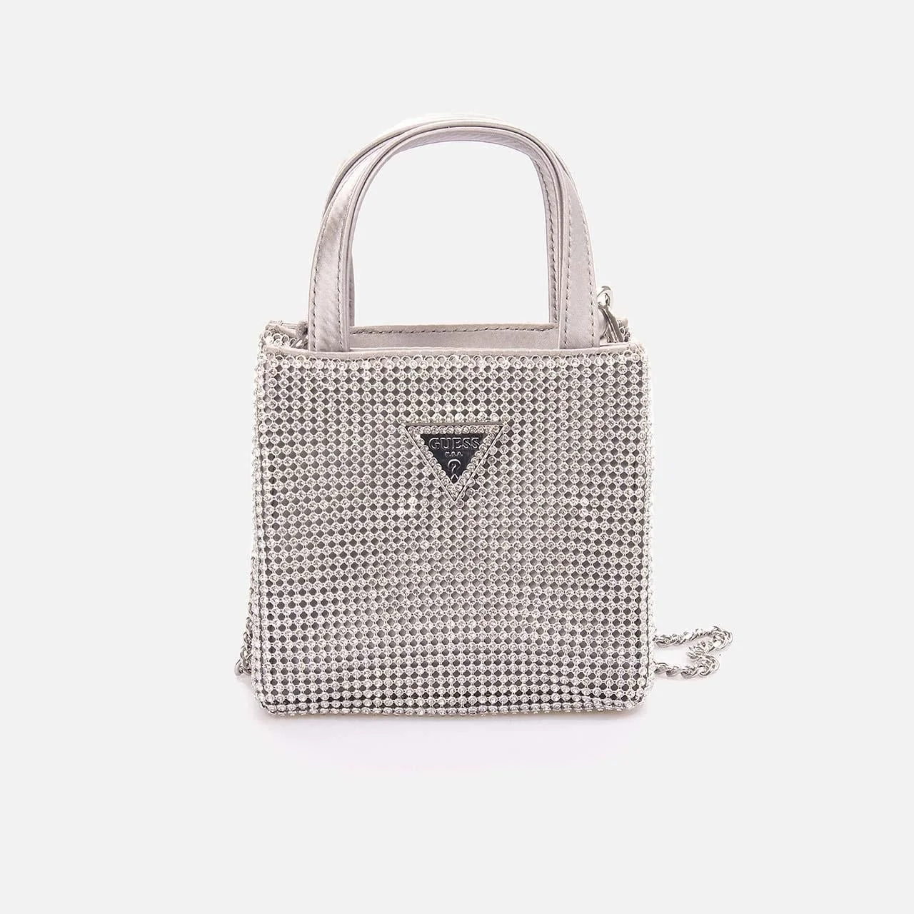 Женская сумка Guess HWRY9205770 Серебристая, фото №1 Женская сумка Guess HWRY9205770 Серебристая, фото №1