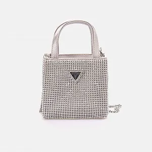 Купить Женская сумка Guess HWRY9205770 Серебристая - Фото 1 Женская сумка Guess HWRY9205770 Серебристая - Фото 1