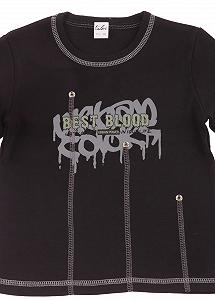 Лонгслив Valeri 110-116 Черный (SN-499-094-Black) synthetic.ua - Фото 1