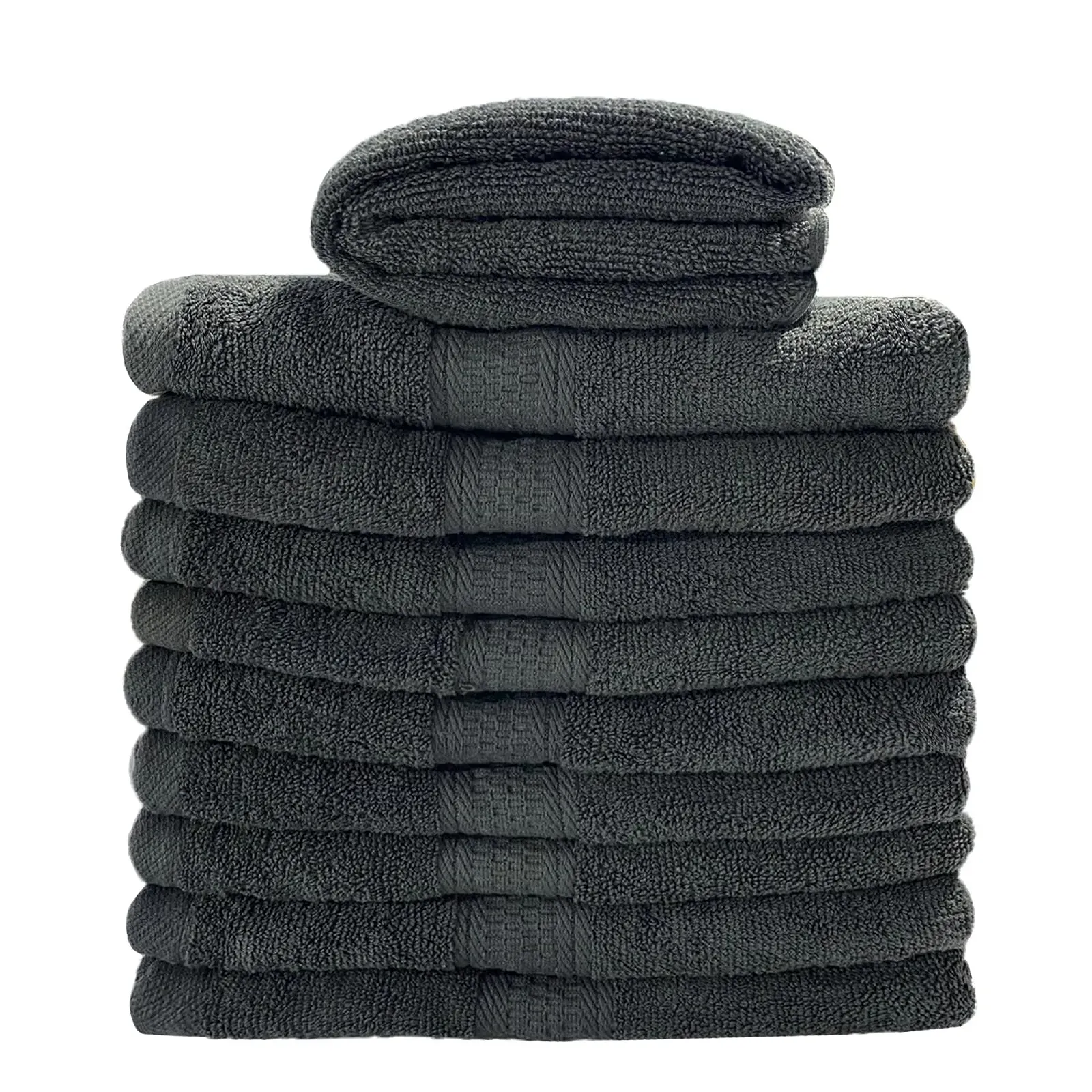 Набор полотенец Myooka 600 GSM 100% хлопок 4 шт. 70 x 140 см Серый, фото №1