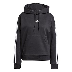 Женское худи adidas Essentials 3-Stripes Fleece - Фото 1