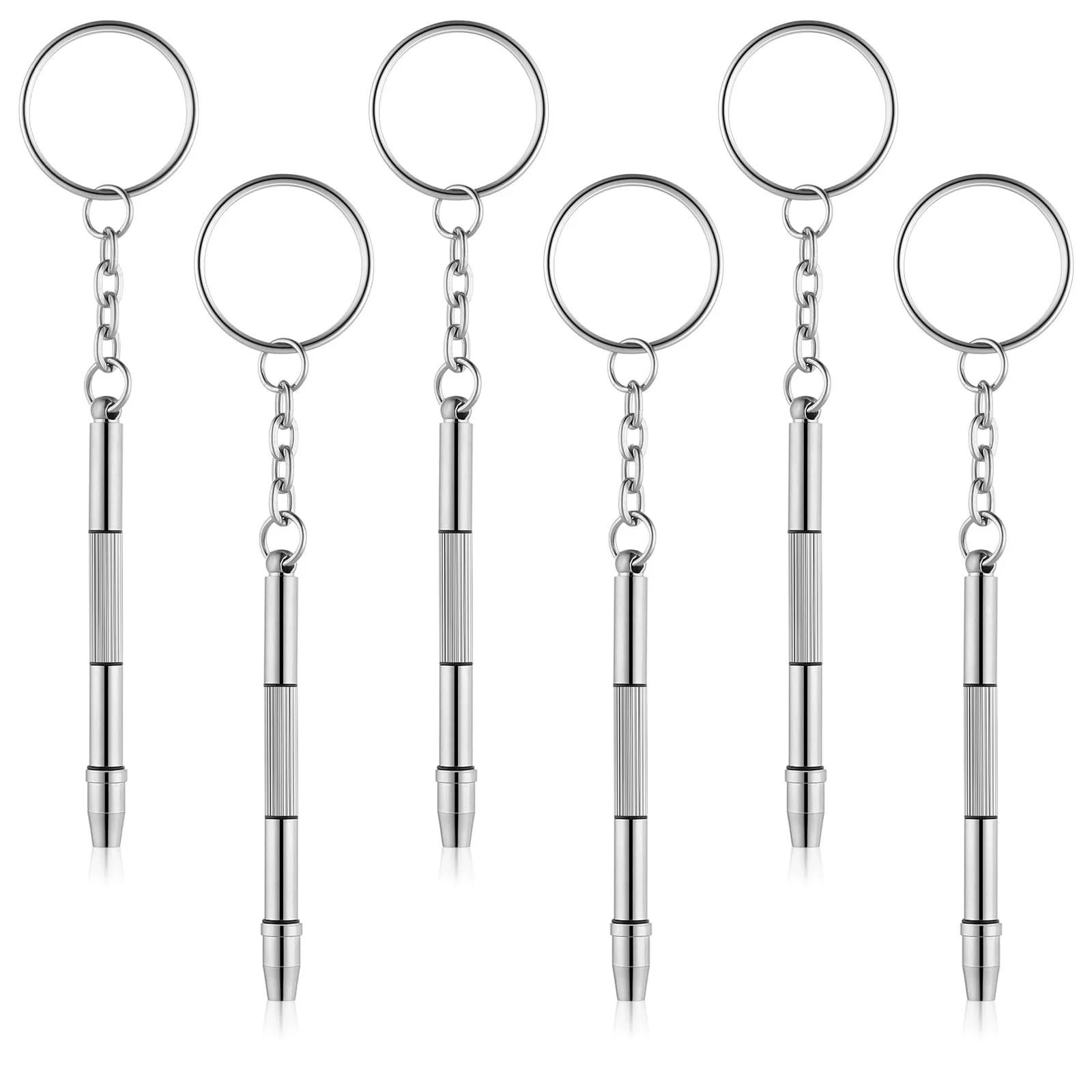 Набір Nogeqi 6 Мінівикруток Для Окулярів 4 в 1 Комплект Для Ремонту Окулярів, фото №1