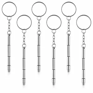 Набір Nogeqi 6 Мінівикруток Для Окулярів 4 в 1 Комплект Для Ремонту Окулярів - Фото 1