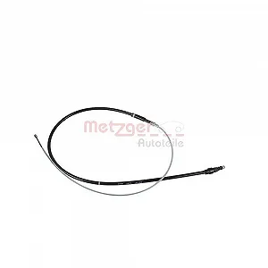Трос стоянкового гальма METZGER 10.9051 для SKODA задній лівий, задній правий - Фото 1