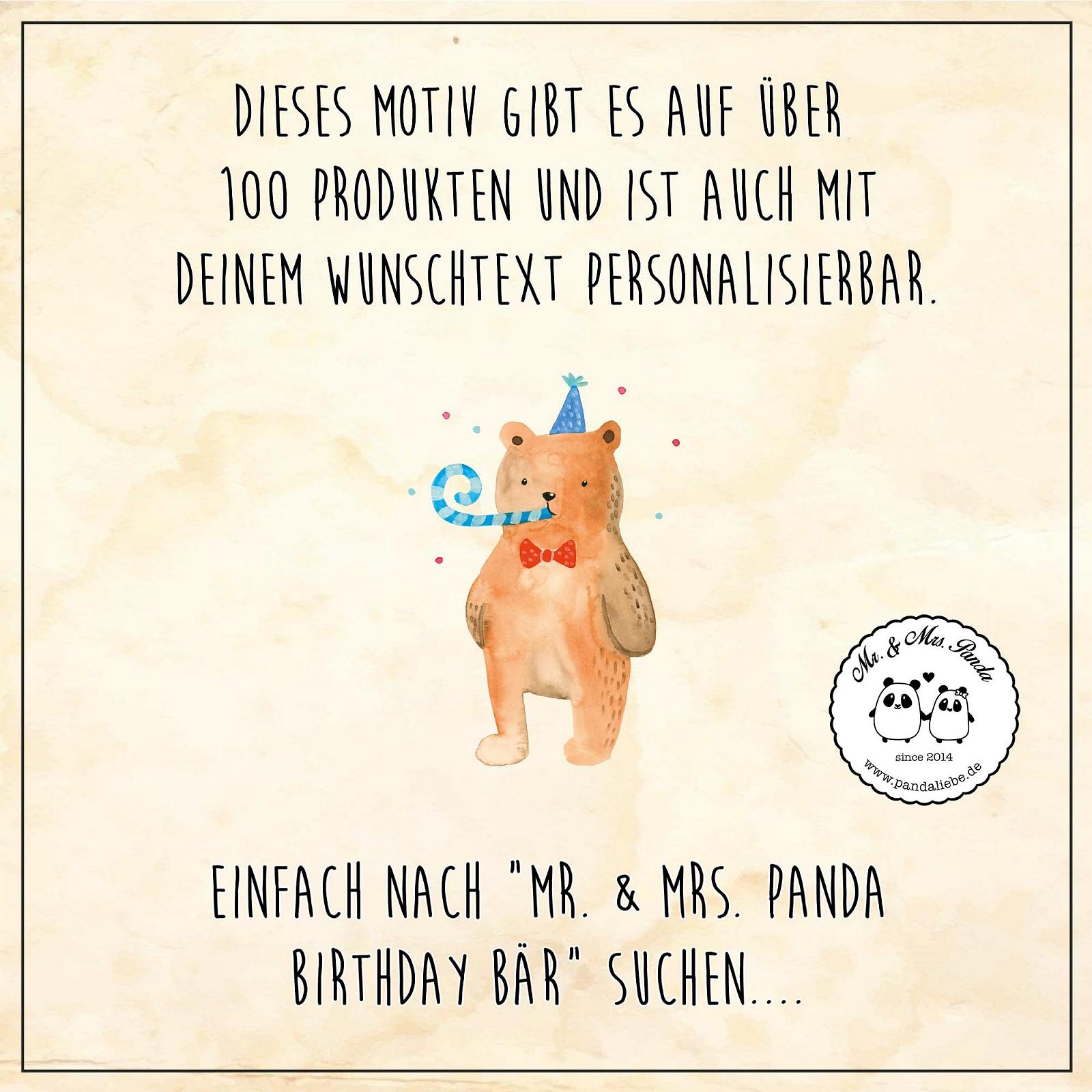 Дитяча Кружка Mr. & Mrs. Panda Ведмідь День народження, фото №6