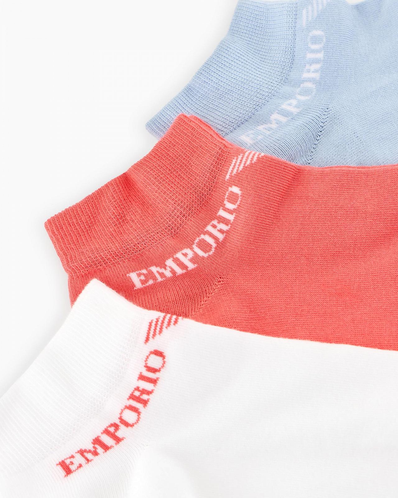 Жіночі шкарпетки Emporio Armani, у наборі 3 пари, фото №2