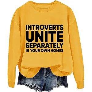 Толстовка Introverts Unite Unisex - Фото 1