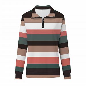 Женская Толстовка Generisch с Цветочным Принтом, Свободный Крой, Большие Размеры synthetic.ua - Фото 1