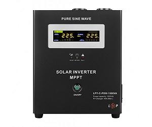Сонячний інвертор ДБЖ LogicPower LPY-С-PSW-1500VA 1050Вт MPPT 24V LP19541 - Фото 1