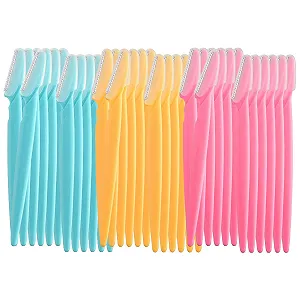 Бритва-триммер для бровей FEPITO 39 шт. для лица многофункциональная для пилинга - Фото 1