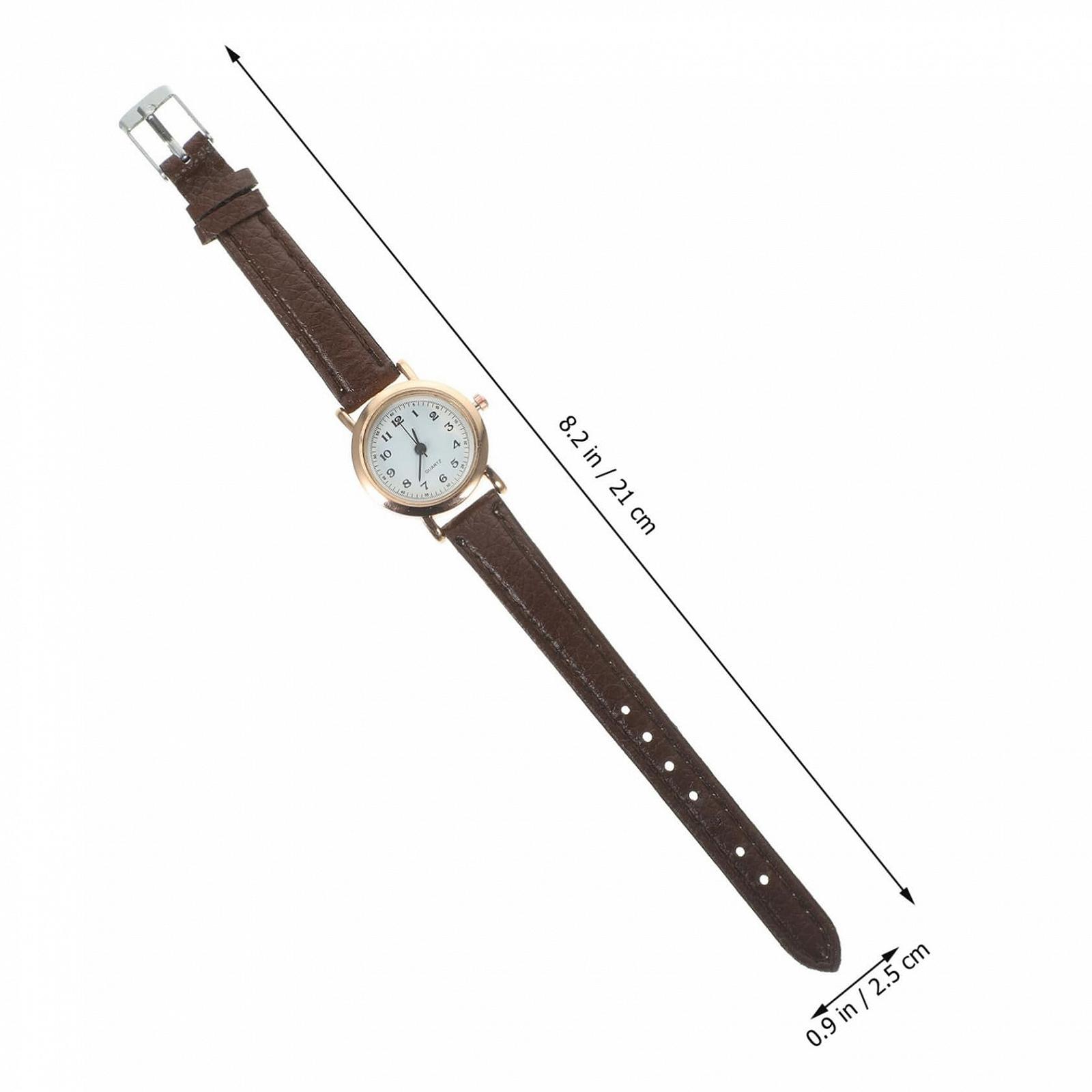Женские наручные часы WRITWAA Кожаный Ремешок Коричневый, коричневый, фото №3 Женские наручные часы WRITWAA Кожаный Ремешок Коричневый, коричневый, фото №3