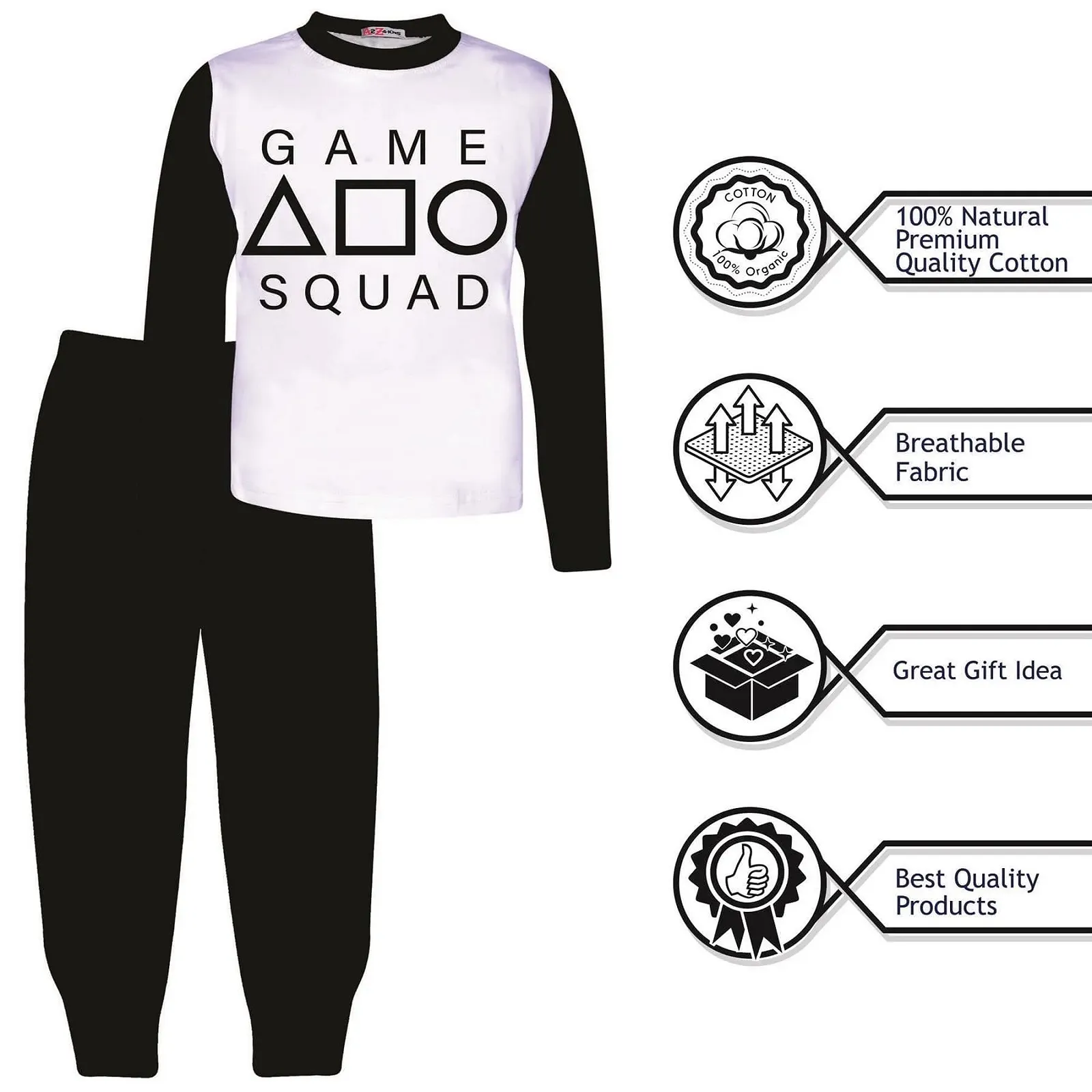 Піжама A2Z 4 Kids Game Squad, дитяча, 2 предмети, фото №4