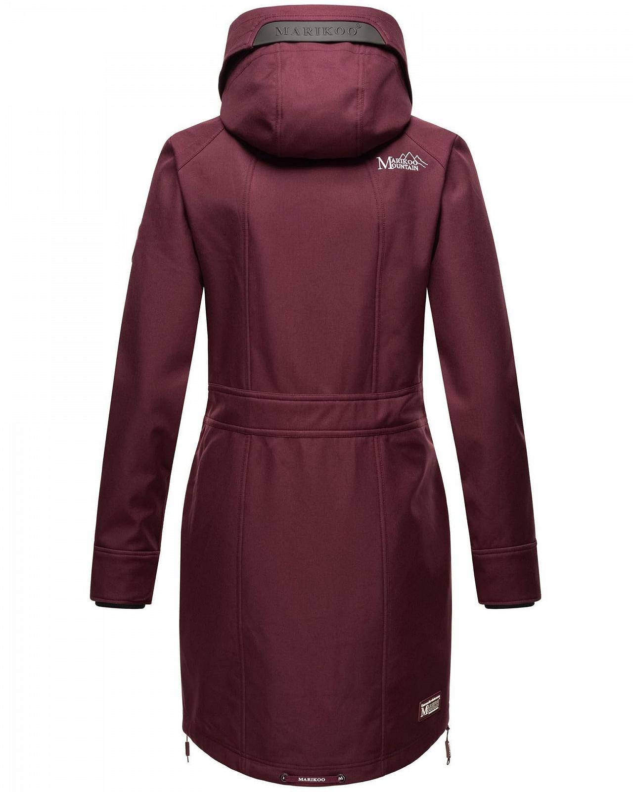 Женская функциональная куртка Softshell MARIKOO B886 водоотталкивающая с теплым флисом Teddy, фото №4