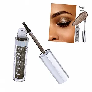 Рідка Підводка для очей з блискітками minkissy, блискуча - Фото 1