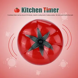 Механический кухонный таймер Pomodoro 60 минут 6.3 x 4.5 см цена на synthetic.ua - Фото 1 Механический кухонный таймер Pomodoro 60 минут 6.3 x 4.5 см synthetic.ua - Фото 1