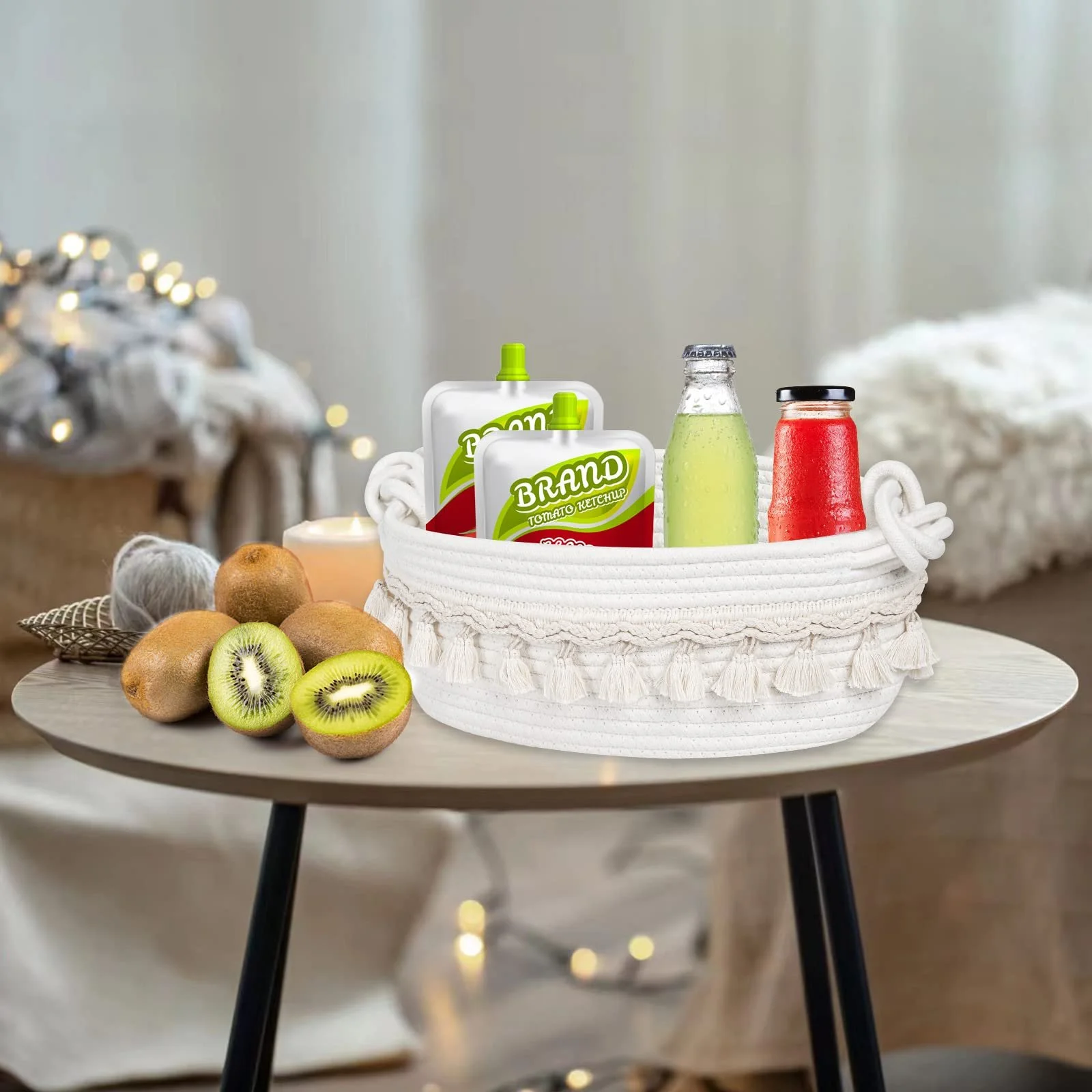 Органайзер Followarm Малая плетеная для хранения 35,5 x 14 x 15,2 см, фото №4