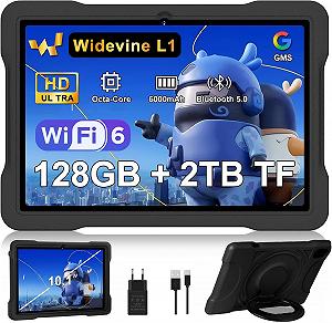 Планшет 10.1" UJJ U8 6+14/128Gb 8 ядер Android 14 6000 mAh Black - Фото 1