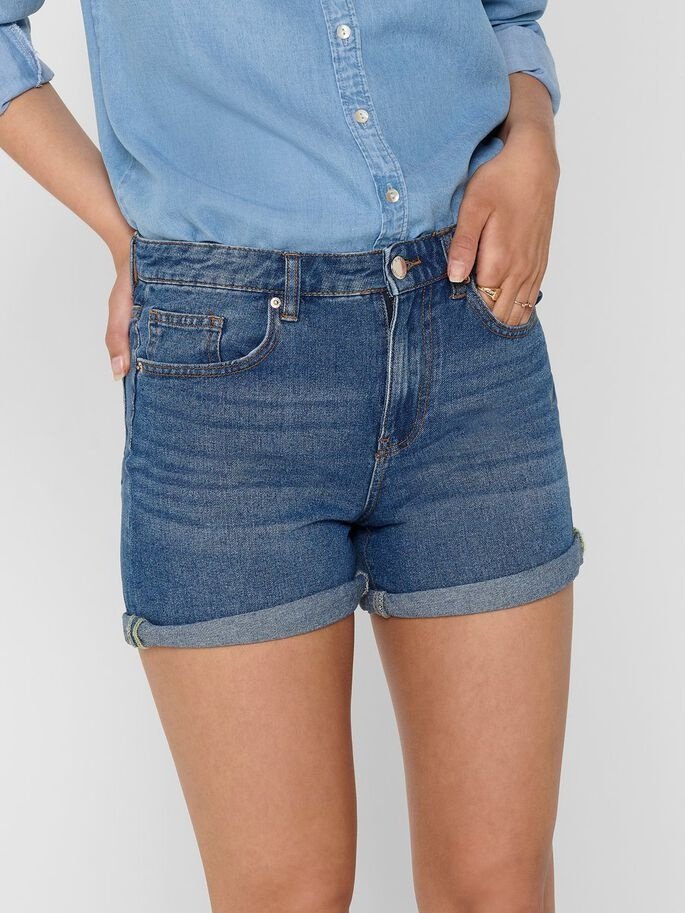 Шорты ONLY ONLPHINE LIFE SHORTS BB MAS0000 15196218 Medium Blue Denim, размер M, фото №2