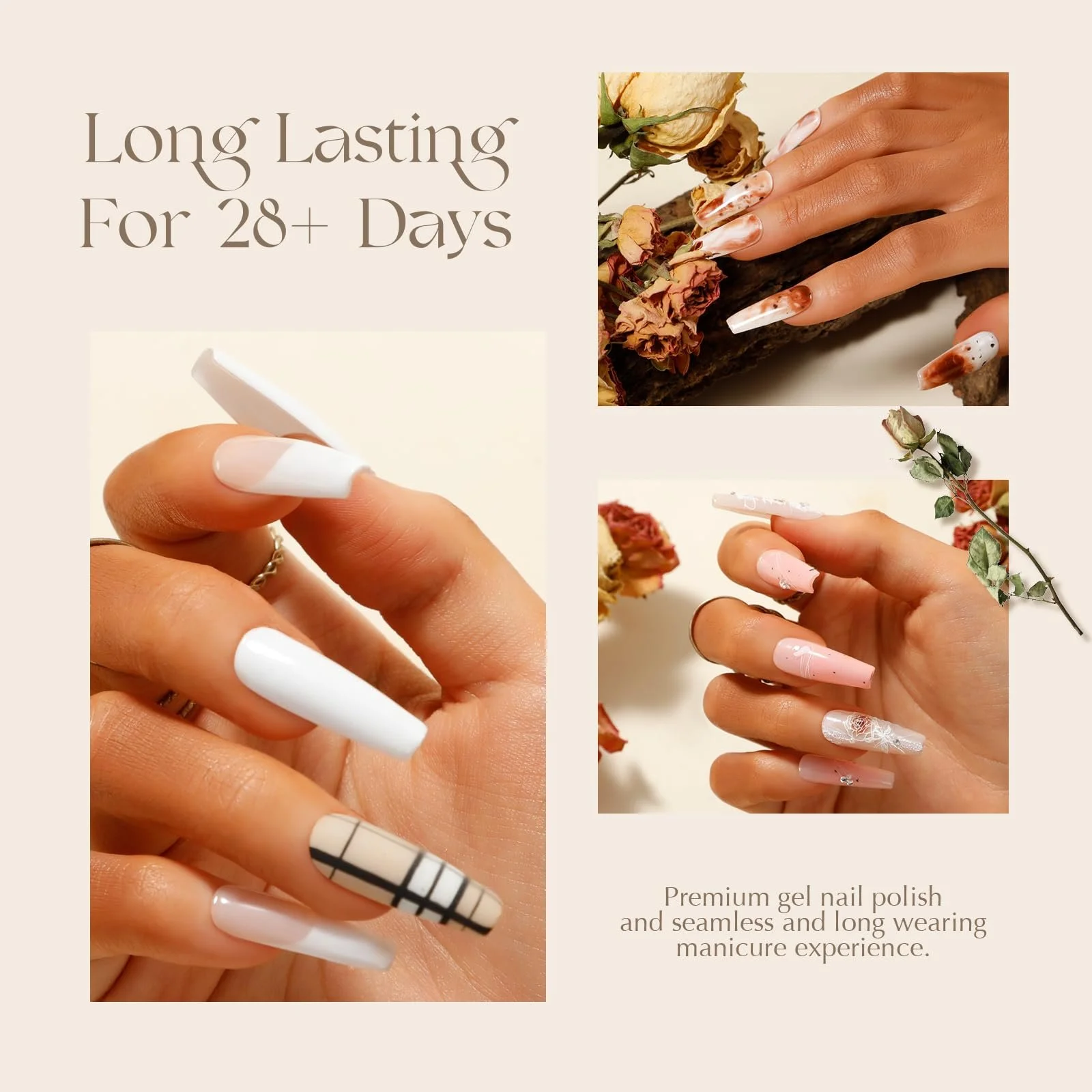 Гель-лак ROSALIND, набір 6 кольорів, фото №5