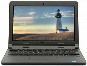 Ноутбук 11.6" Dell Chromebook 11 (3120) Intel Celeron N2840  RAM 4GB eMMC 16GB Chrome OS (UKR) - Фото 1