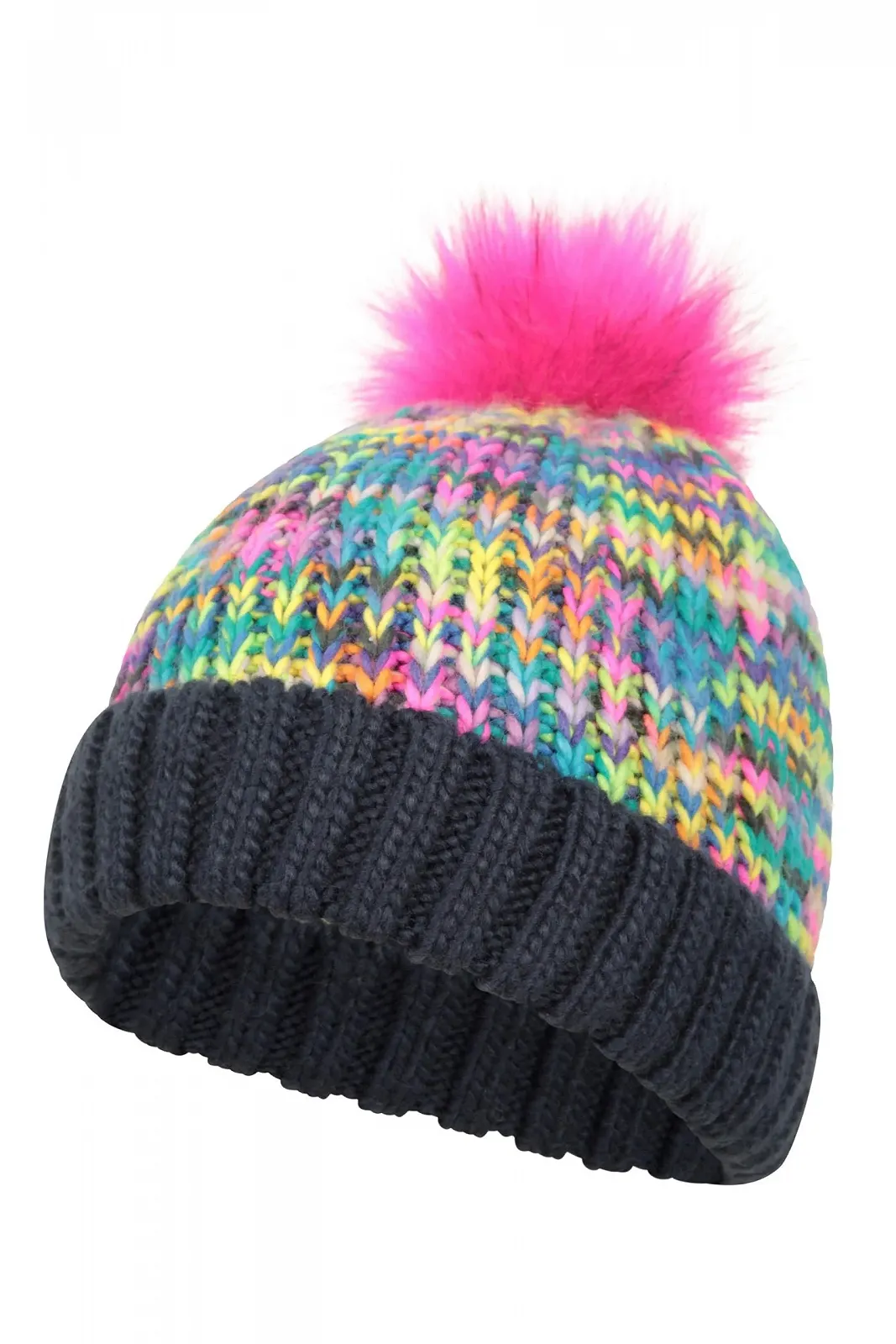 Шапка с помпоном Mountain Warehouse С большим пушистым помпоном, фото №5