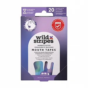 Полоски на рот Wild Stripes Sunset пластыри для рта для лучшего дыхания носом и спокойного сна. - Фото 1