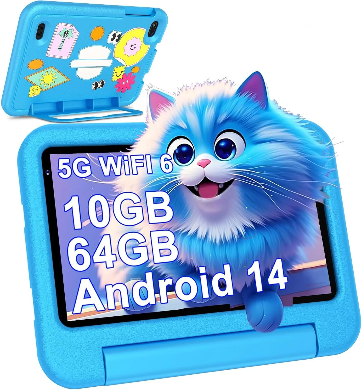 Планшет 7" DEERTIME E10 4+6/64Gb 5G 8 ядер Android 14 3500 mAh Чорний, фото №1 Планшет 7" DEERTIME E10 4+6/64Gb 5G 8 ядер Android 14 3500 mAh Чорний, фото №1