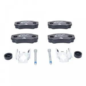 Комплект гальмівних колодок дискового гальма ATE 13.0460-4980.2 для CITROËN FIAT PEUGEOT synthetic.ua - Фото 1