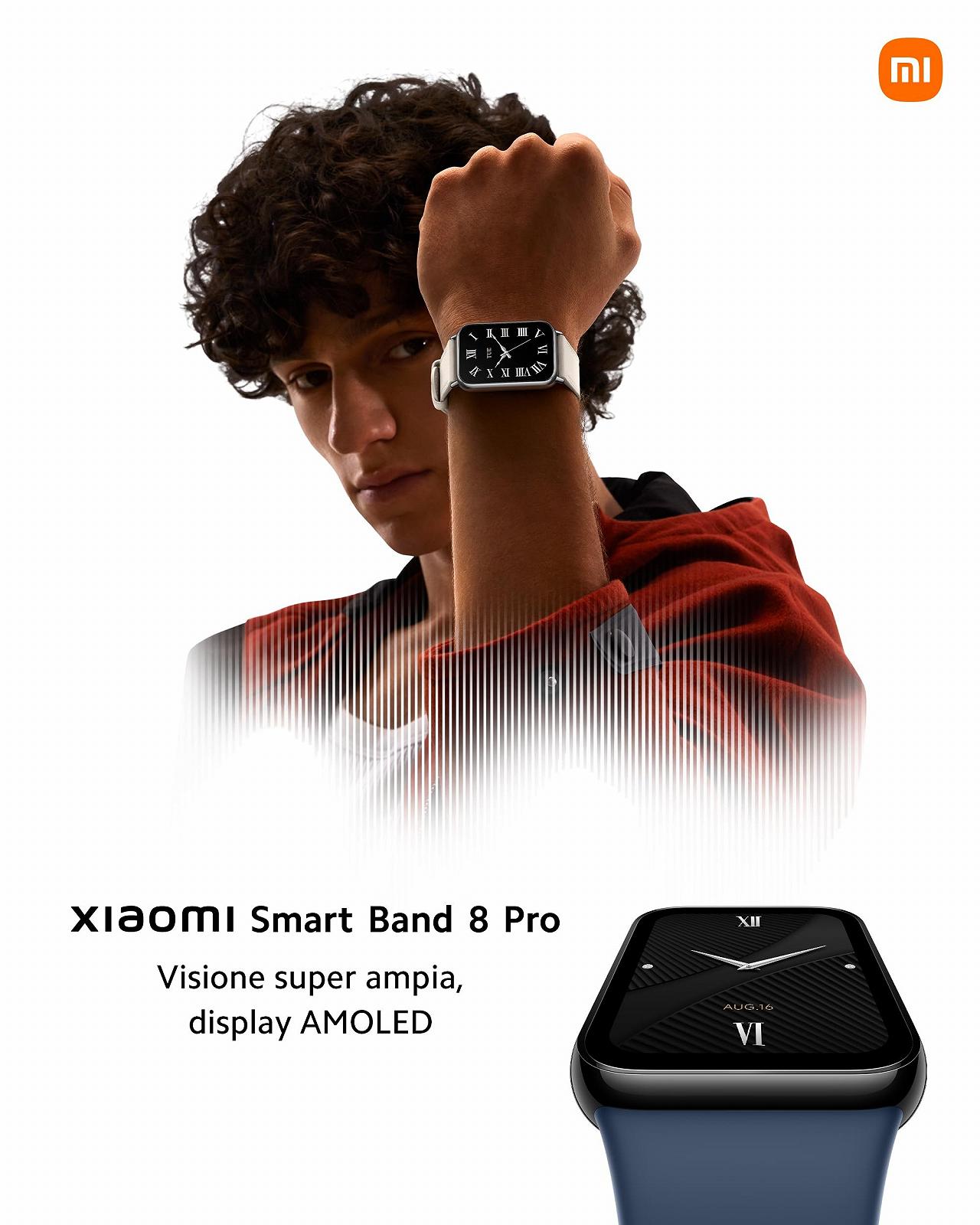 Фитнес-браслет Xiaomi Smart Band 8 Pro, 1.74 дюйма, AMOLED-дисплей, черный, фото №4