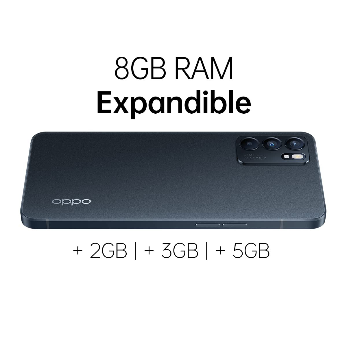 Смартфон OPPO Reno6 5G Dual 8GB RAM 128ГБ Сияющий черный, фото №6 Смартфон OPPO Reno6 5G Dual 8GB RAM 128ГБ Сияющий черный, фото №6
