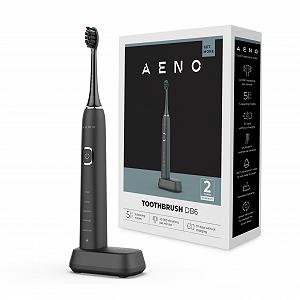 Електрична звукова зубна щітка AENO DB6 5 режимів 46000 вібрацій/хв Black - Фото 1