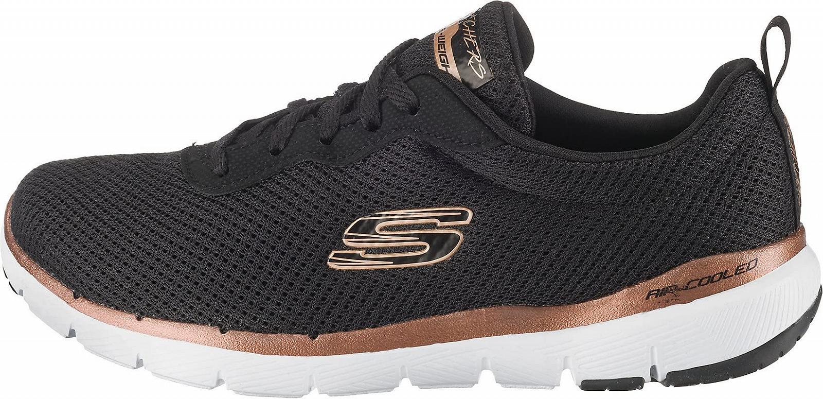 Кроссовки Skechers Flex Appeal 3.0 женские, Розовый/Черный, фото №2