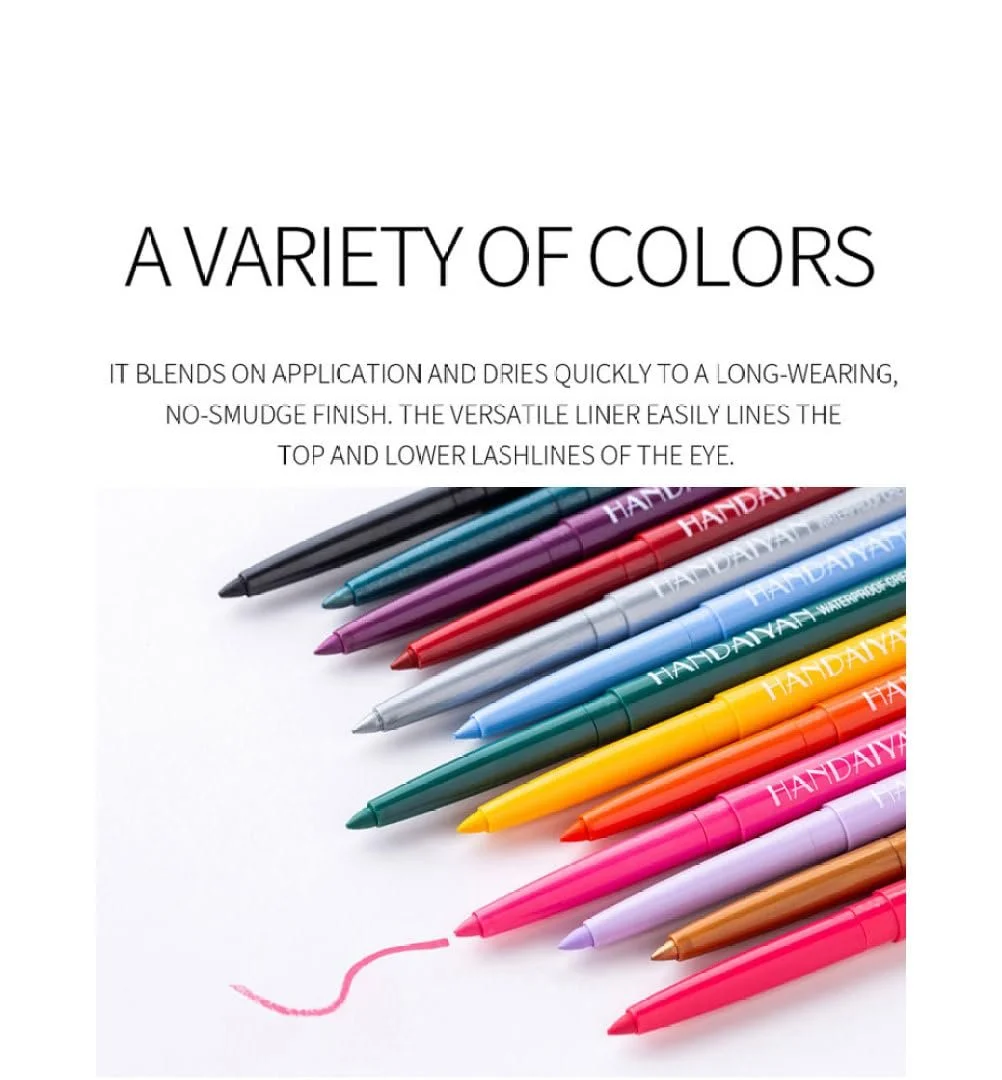 Олівець для очей Colourful Матовий Стійкий Водостійкий, фото №3