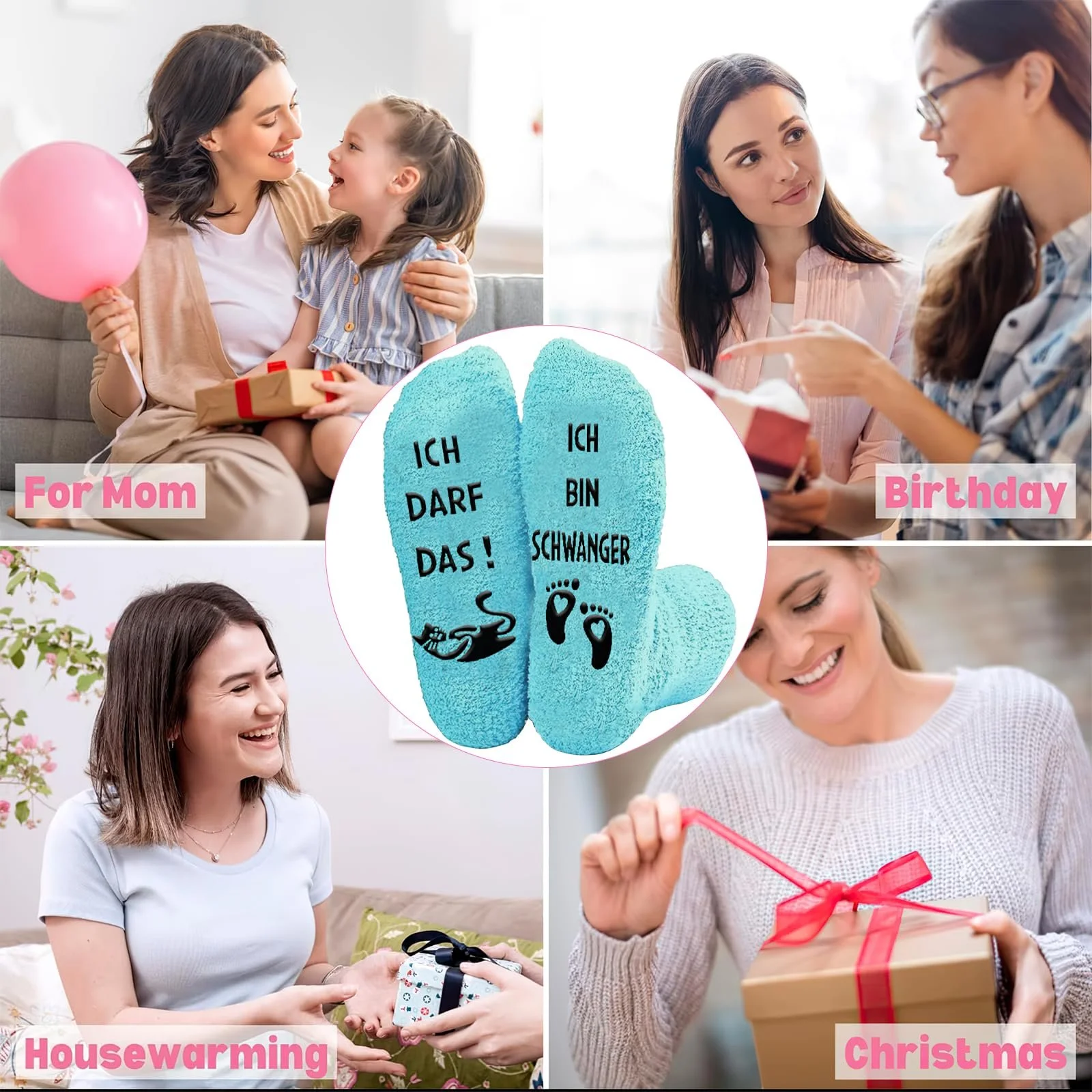 Подарочные носки для беременных женщин и подруг, фото №7