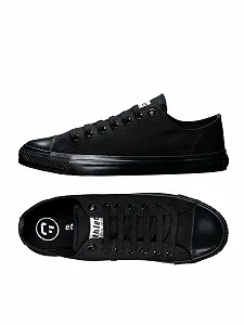 Кеды Ethletic Canvas Cap Lo Cut Черный synthetic.ua - Фото 1