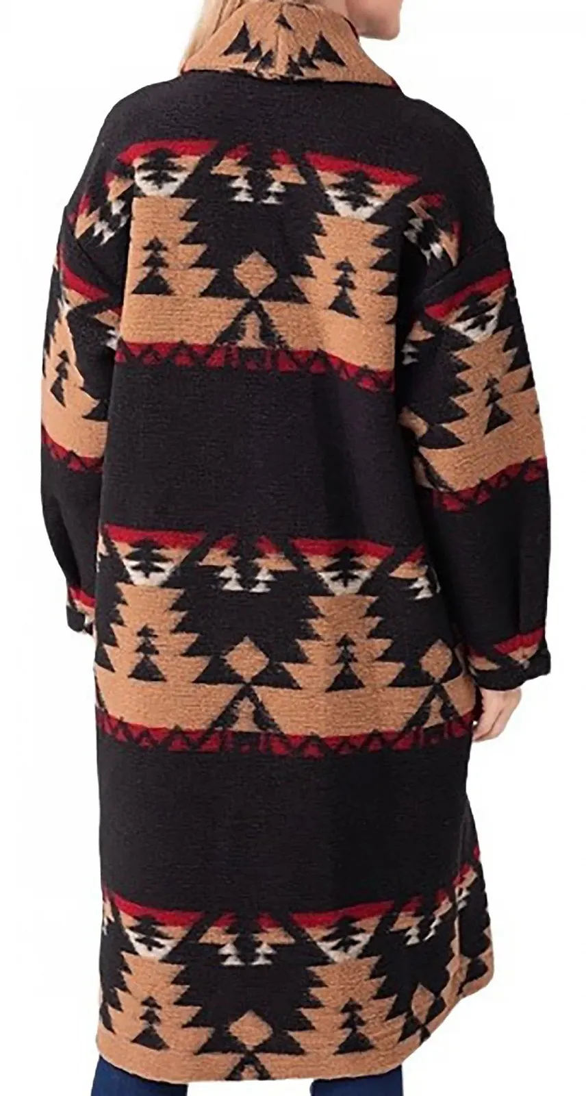 Пальто AAOutfitz Kelly Жіноче Reilly Beth Dutton З принтом Чорний, фото №4