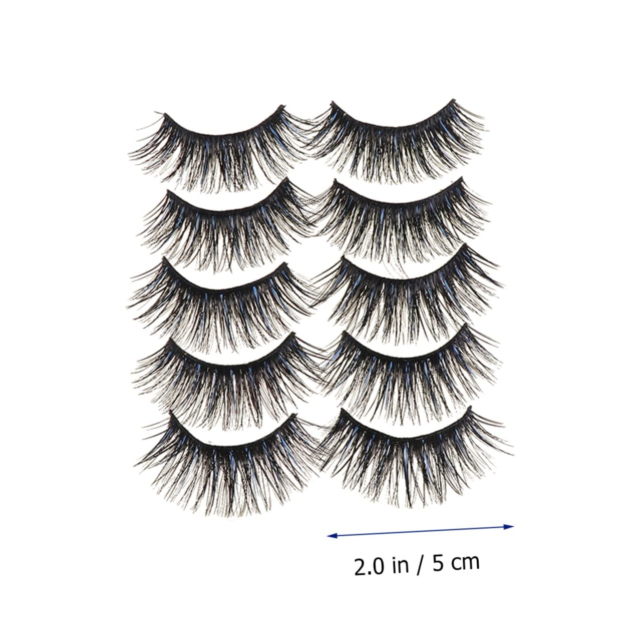 Ресницы Angoily 15 пар Многоразовые искусственные натуральный вид Коричневые густой объем длинные полоски крестовые, фото №5 Ресницы Angoily 15 пар Многоразовые искусственные натуральный вид Коричневые густой объем длинные полоски крестовые, фото №5