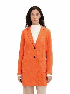 Пальто TOM TAILOR Basic в стиле меланж - Фото 1