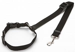 Ремень безопасности в автомобиль для собаки Black 050596 4Dog synthetic.ua - Фото 1