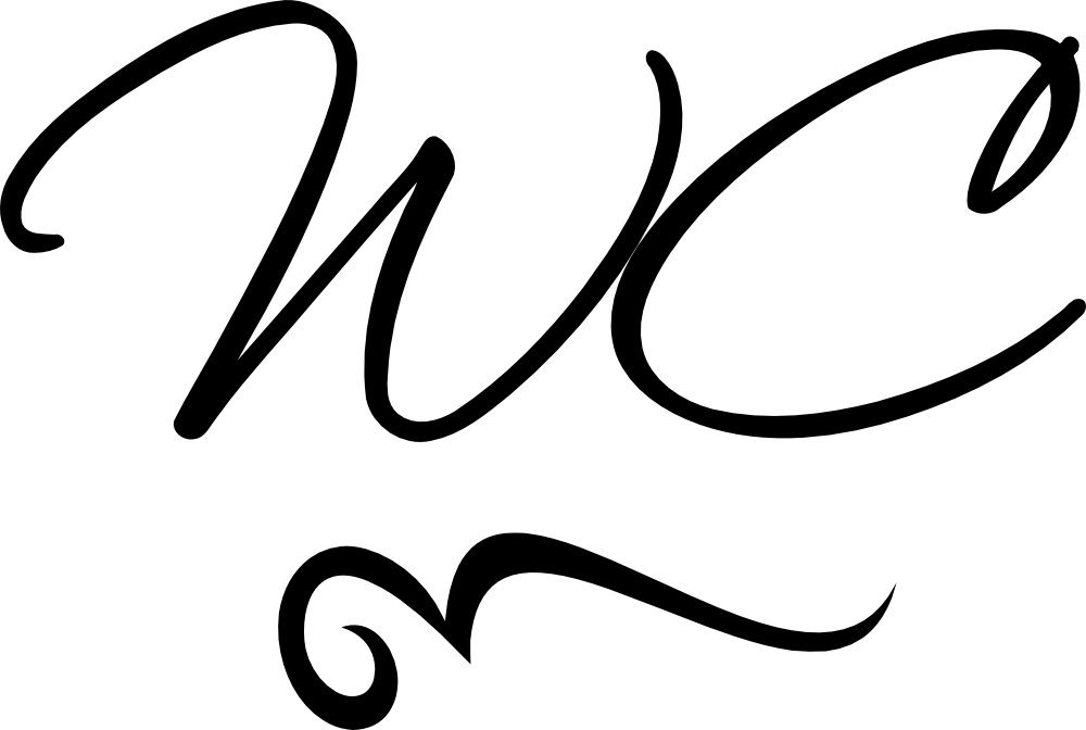 Наклейка декоративна самоклеюча 68092 Текст WC Чорна 20 x 13 см, фото №1 Наклейка декоративна самоклеюча 68092 Текст WC Чорна 20 x 13 см, фото №1