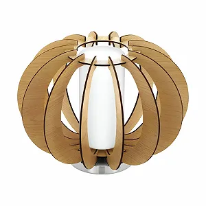 Настільна лампа EGLO Stellato 1 Ø300 Нікель Клен - Фото 1