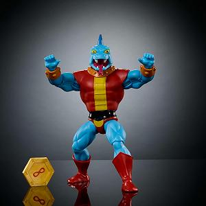 Фігурка Fang Man Masters of The Universe Origins JBM91, 14 см, лиходій з ТБ 1980-х, з іклами та аксесуарами synthetic.ua - Фото 1