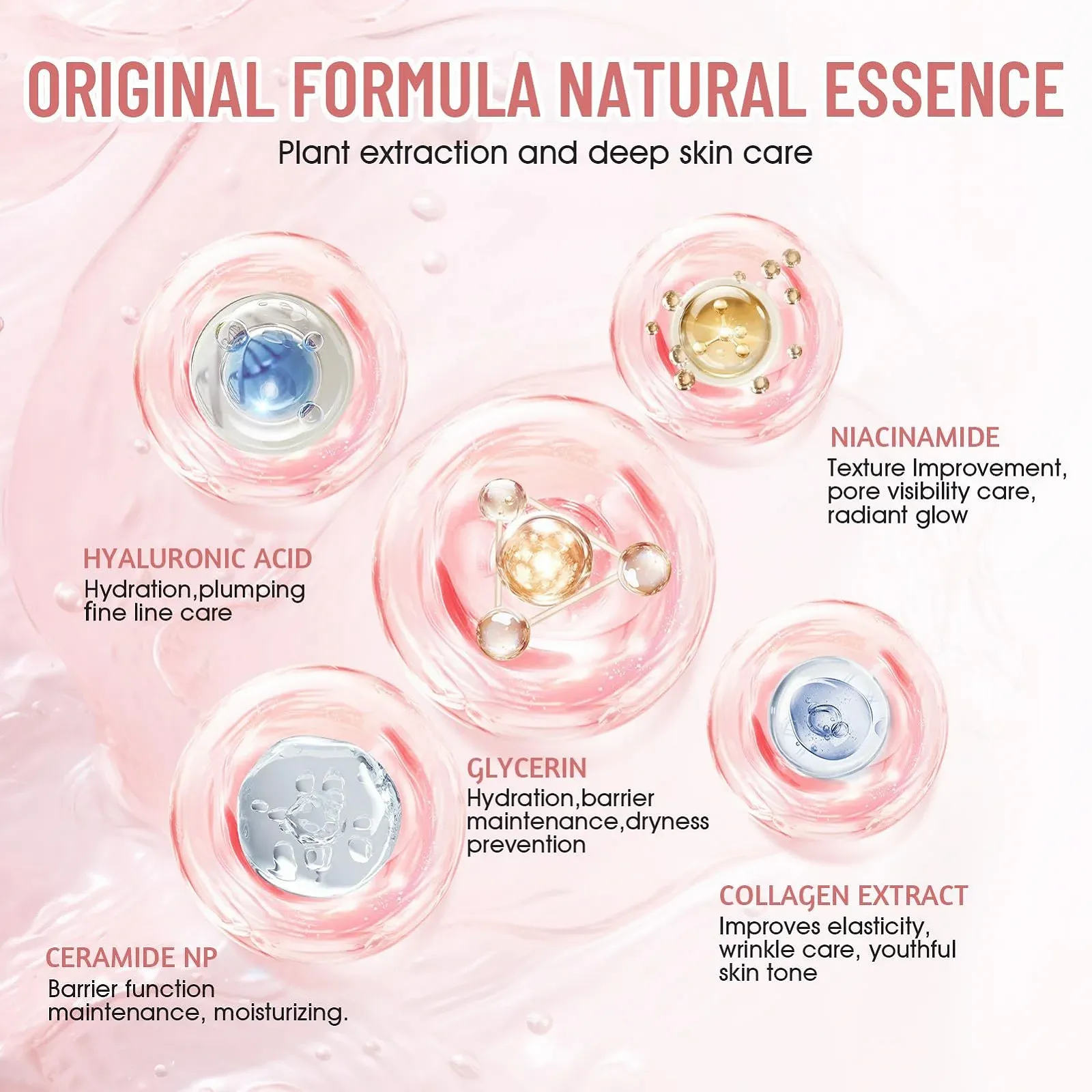 Маска Нічна Allony Collagen, для обличчя, пілінг, колагенова, органічна, для всіх типів шкіри, 75 мл, фото №3