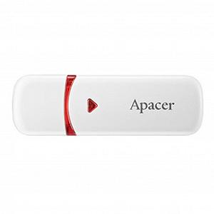 USB флеш-накопичувач Apacer 16gb AH333 white USB 2.0 AP16GAH333W-1 - Фото 1