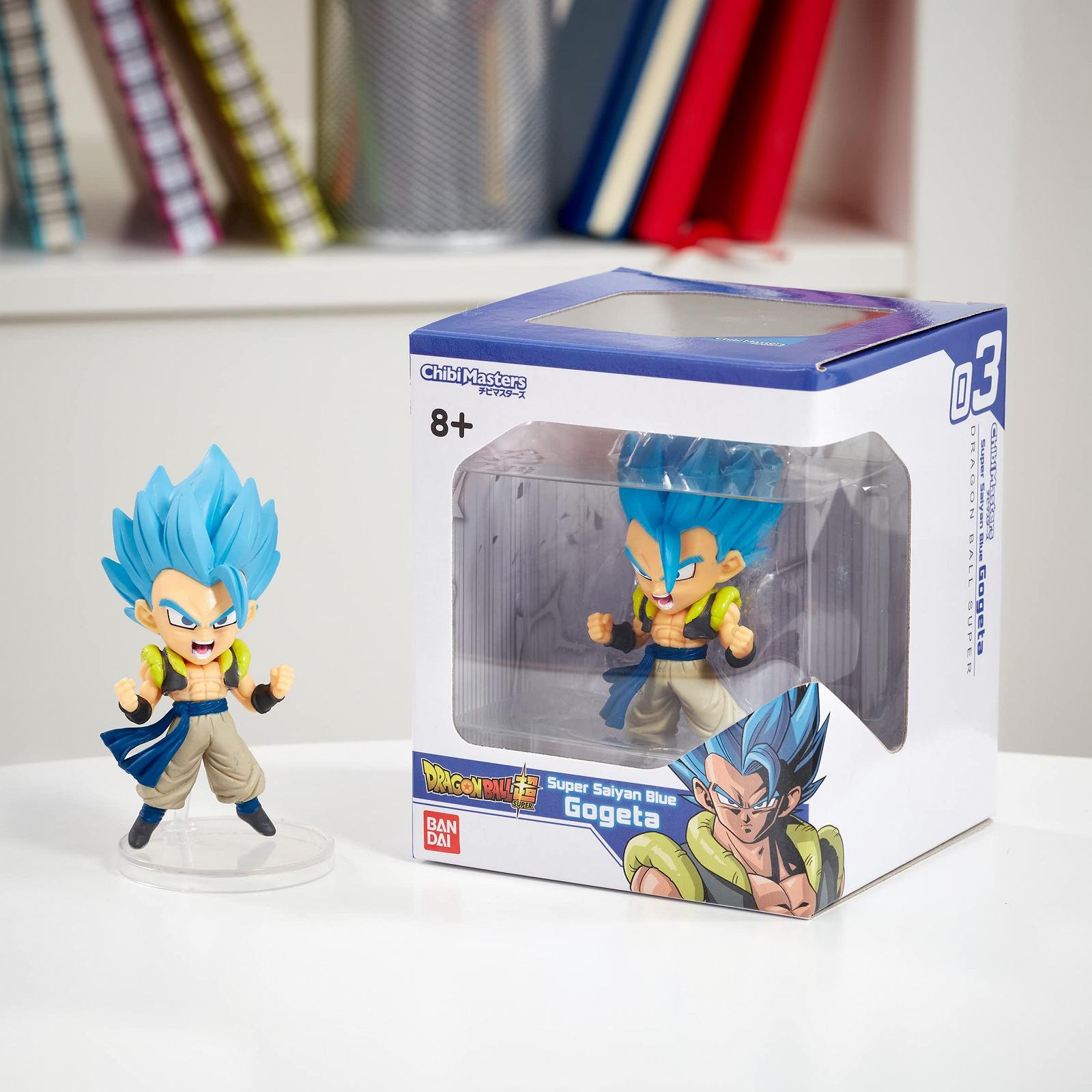 Фигурка BANDAI Chibi Masters Dragon Ball Super Супер Сайян Бог Гогета 8,5 см, Разные цвета, фото №4