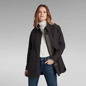 Купити Жіноча сорочка G-Star RAW Naval Collar Overshirt - L - Фото 1 Жіноча сорочка G-Star RAW Naval Collar Overshirt - L - Фото 1