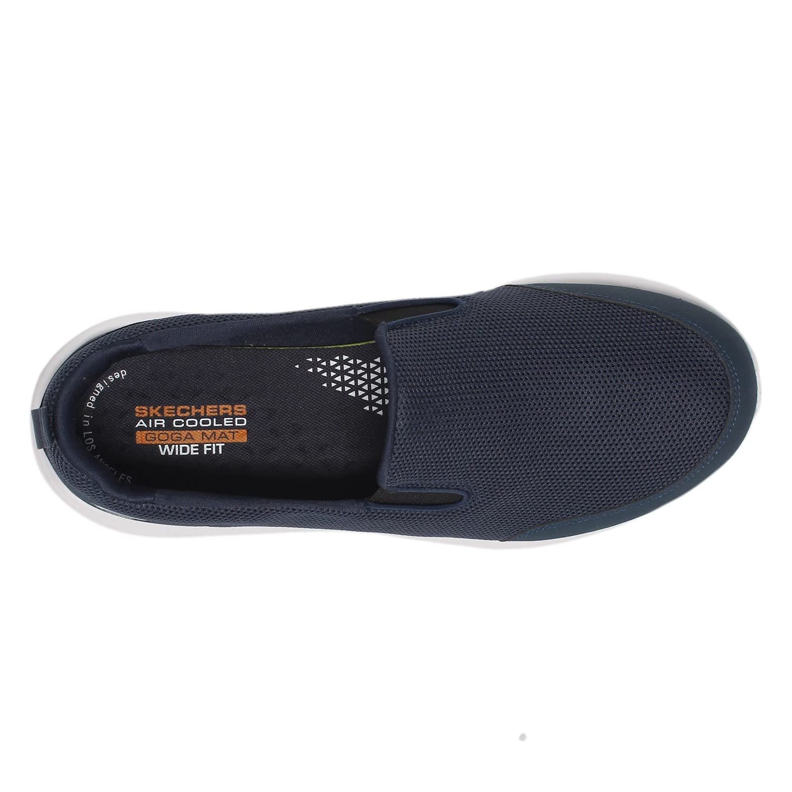 Мужские кроссовки Skechers Go Walk Max Clinched сетка черный, фото №7