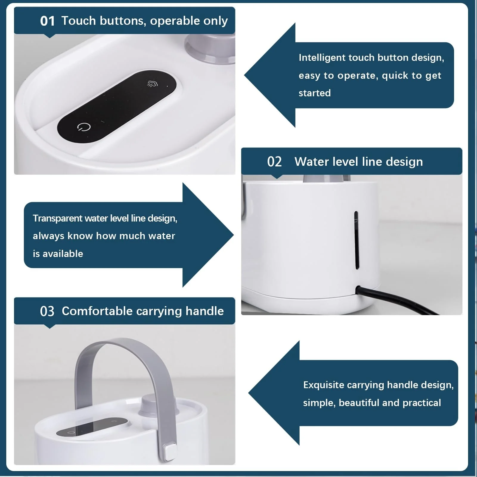 Портативний пароочисник 1200 W 620 ml 2.5 Bar з 6 аксесуарами, фото №2 Портативний пароочисник 1200 W 620 ml 2.5 Bar з 6 аксесуарами, фото №2